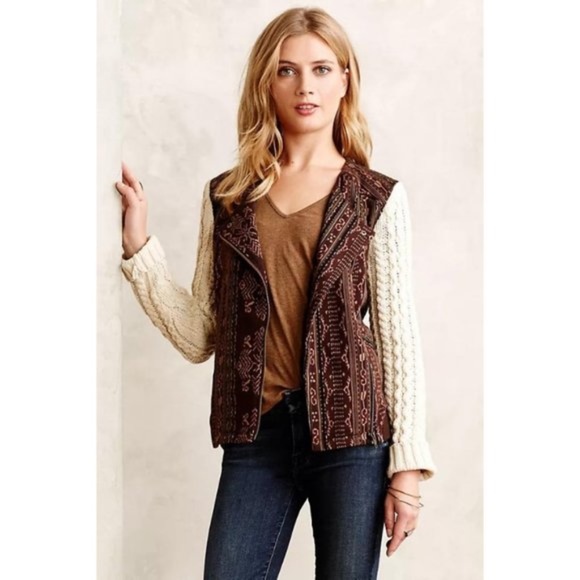 Anthropologie Jackets & Blazers - Anthropologie Lilka Hazan Moto Jacket - Size S